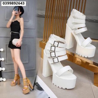 Giầy cao gót nữ cao 16 cm hàng QCCC Cao cực nhẹ cực êm