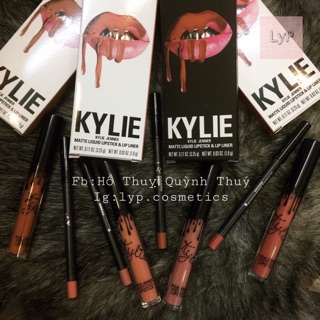 OFF 50% SON KEM LÌ KYLIE LIP KIT MATTE LIQUID LIPSTICK & LIP LINER