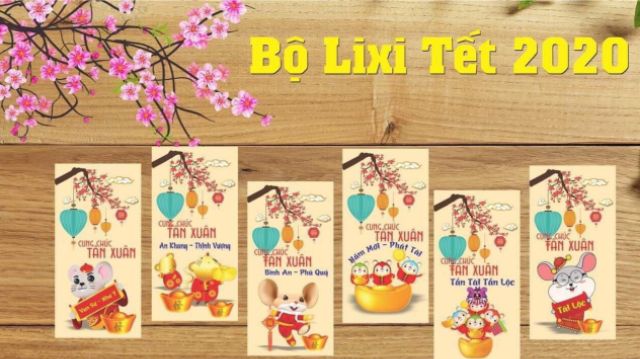 BÁN LẺ BAO LÌ XÌ CHỈ 1000Đ/CÁI ĐƯỢC CHỌN HƠN 30 MẪU