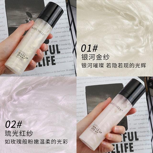 Xịt Khóa Nền Maycheer Căng Bóng Dưỡng Ẩm Kiểm Soát Dầu | BigBuy360 - bigbuy360.vn