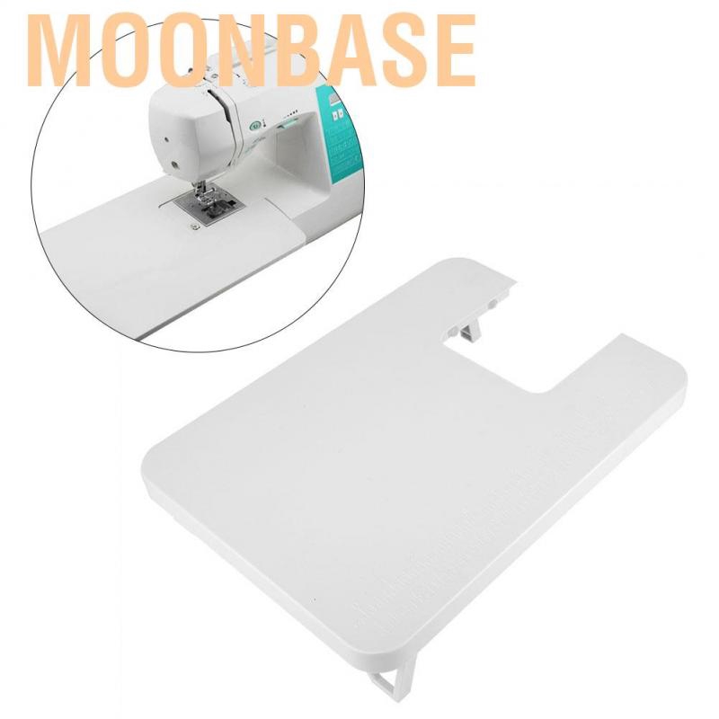 Moonbase Abs Plastic Mini Desktop Sewing Machine With Extension Table Board Portable Flexible and Convenient