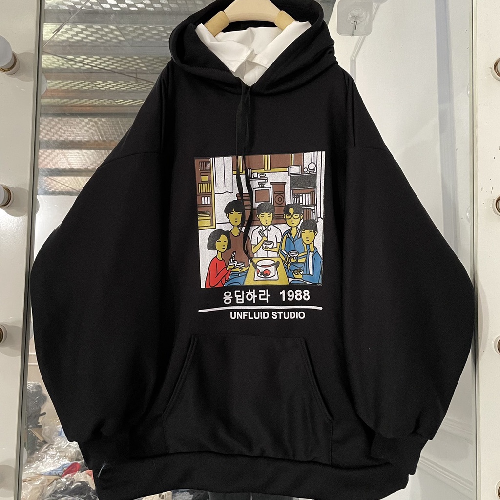 Áo Nỉ Hoodie Fom Rộng UNISEX CaMa Store N01 | BigBuy360 - bigbuy360.vn
