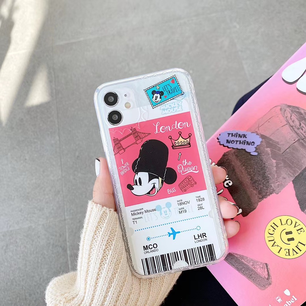 Ốp Lưng Hình Hoạt Hình Disney Cho Iphone 7 / 8 + Ix Xr Xsmax 11 Pro Promax 12 12mini Pro Promax | BigBuy360 - bigbuy360.vn