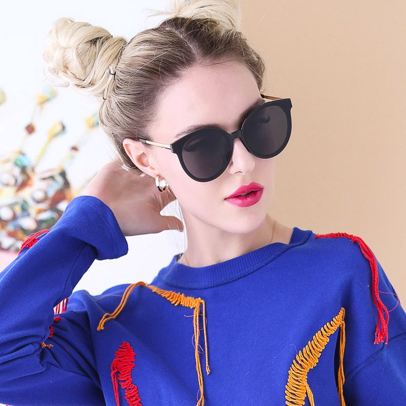 Kính râm gọng tròn thời trang cho nam và nữ