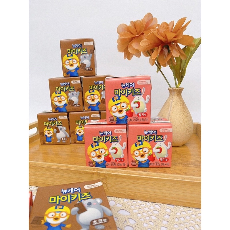 Sữa tươi Pororo- Sữa nước Pororo tăng chiều cao tăng cân Deasang Pororo
