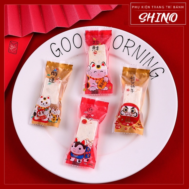 Túi kẹo nougat các loại