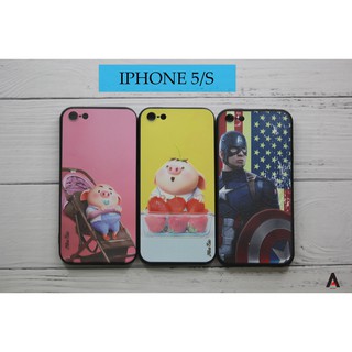 Ốp Lưng IPHONE 5/5S/5SE Dẻo 6D In Hình Siêu Đáng Yêu