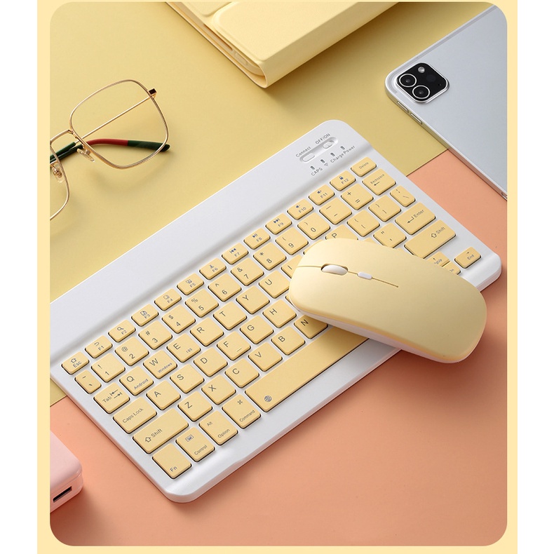 Bàn Phím Bluetooth Không Dây Cho Điện Thoại / Máy Tính Bảng / Ipad Pro