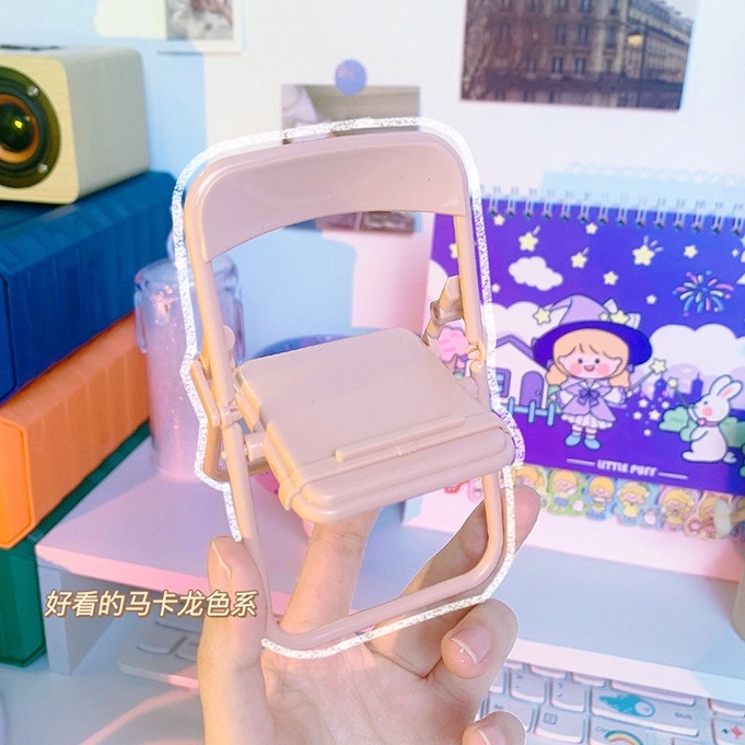 Ghế mini sắc màu đa năng trang trí bàn học