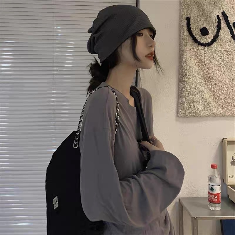 Mũ len trùm đầu phong cách năng động cá tính dành cho nam và nữ