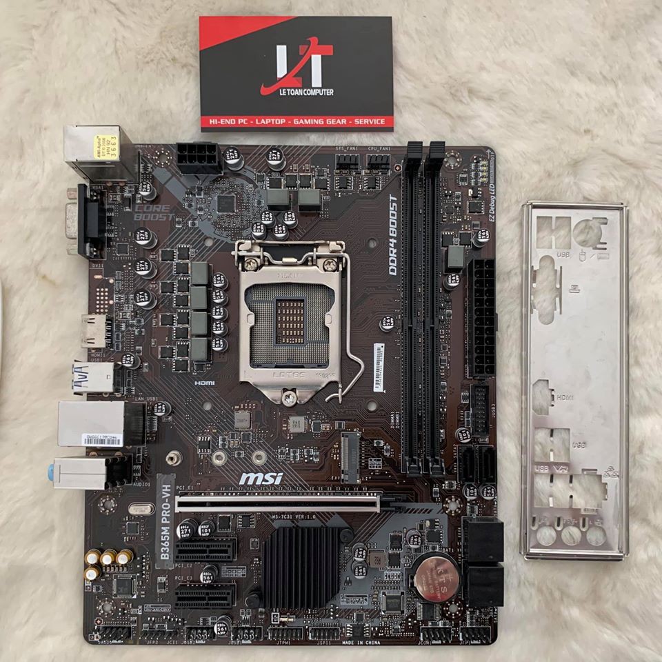 Mainboard Msi B365M Pro - VH Socket 1151v2 (còn bảo hành 10/2022)