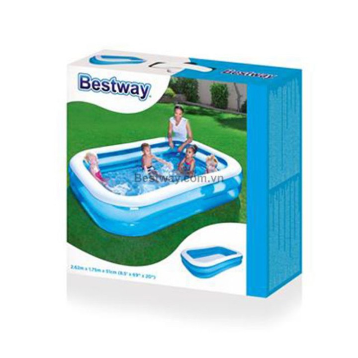 Bể Bơi Phao KT 262x175x51cm bestway 54006