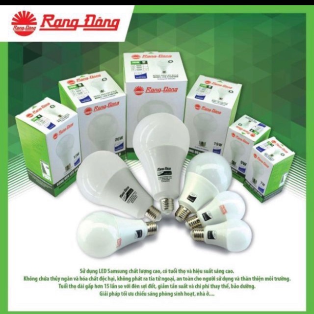 Bóng đèn led Rạng Đông