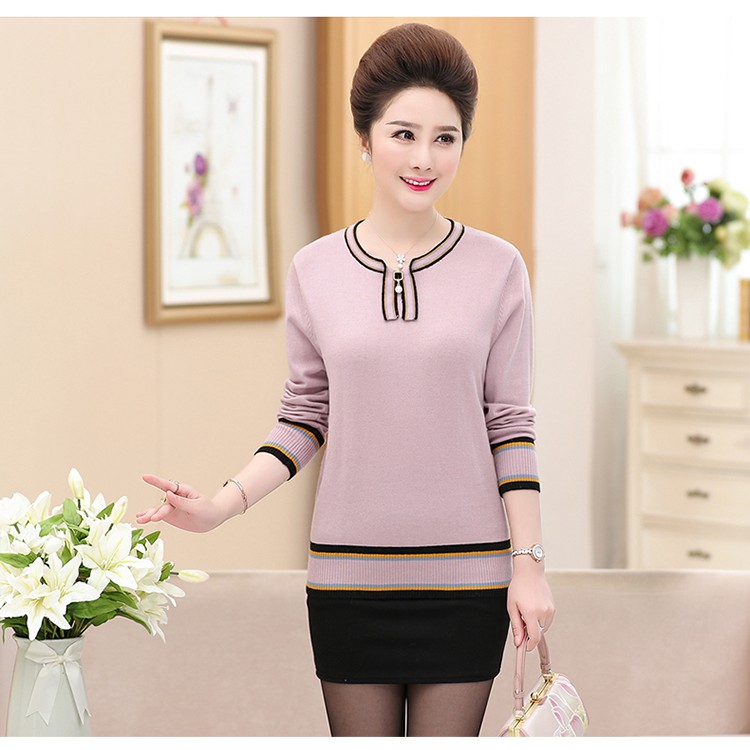 ÁO LEN TRUNG NIÊN ( LEN NGỌC)