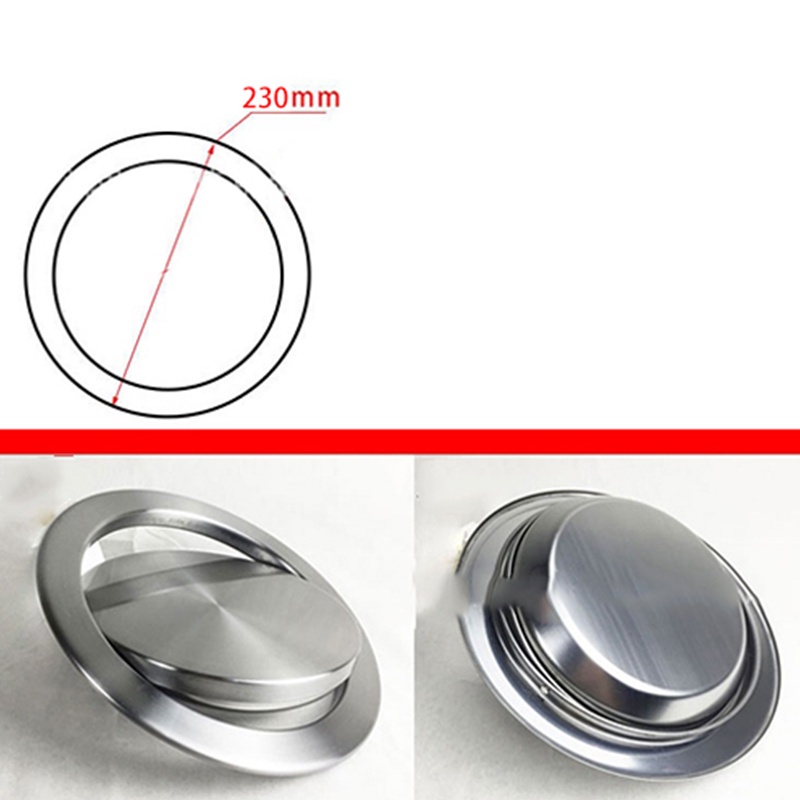 Nắp đậy thùng rác bằng thép không gỉ chất lượng cho nhà bếp