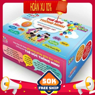 Thẻ học song ngữ bibo 16 chủ đề cho bé 416 tấm
