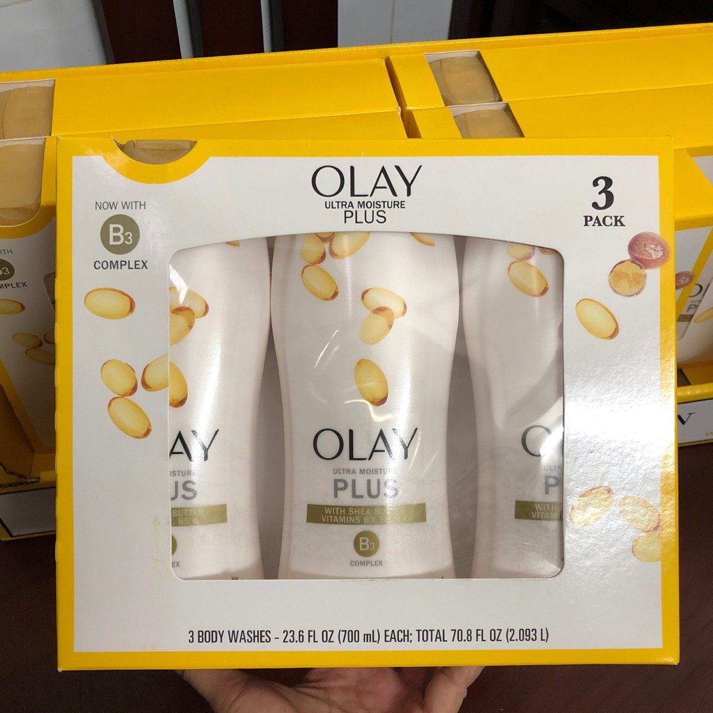 Sữa Tắm Olay Dưỡng Ẩm Olay Ultra Moisture Plus+ 700ml - Mỹ