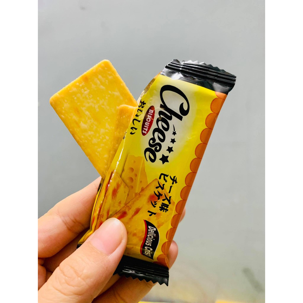 BÁNH QUY GIÒN PHÔ MAI, RAU CỦ CHEESE HIỆU YMAID, PHOMAI 288G