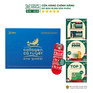 Combo Collagen cá tuyết Nauy Cocayhoala làm đẹp da, da săn chắc, căng bóng ngậm nước ẩm mượt chỉ sau 30 ngày