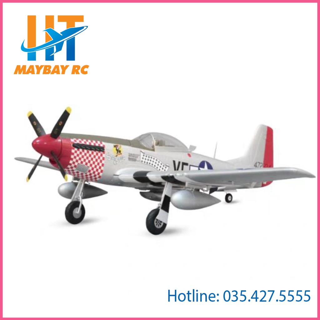 Máy bay điều khiển P51 Mustang EPO 1100mm