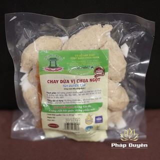 Thực phẩm chay - Chay Dừa Vị Chua Ngọt (Sườn Chay Khô), Gói 250g