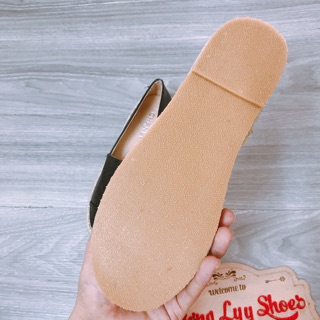 Giày slipon chanel đế cói