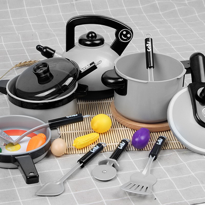 Bộ đồ chơi nấu ăn 36 món Kitchen Set sử dụng pin, thiết kế y như thật