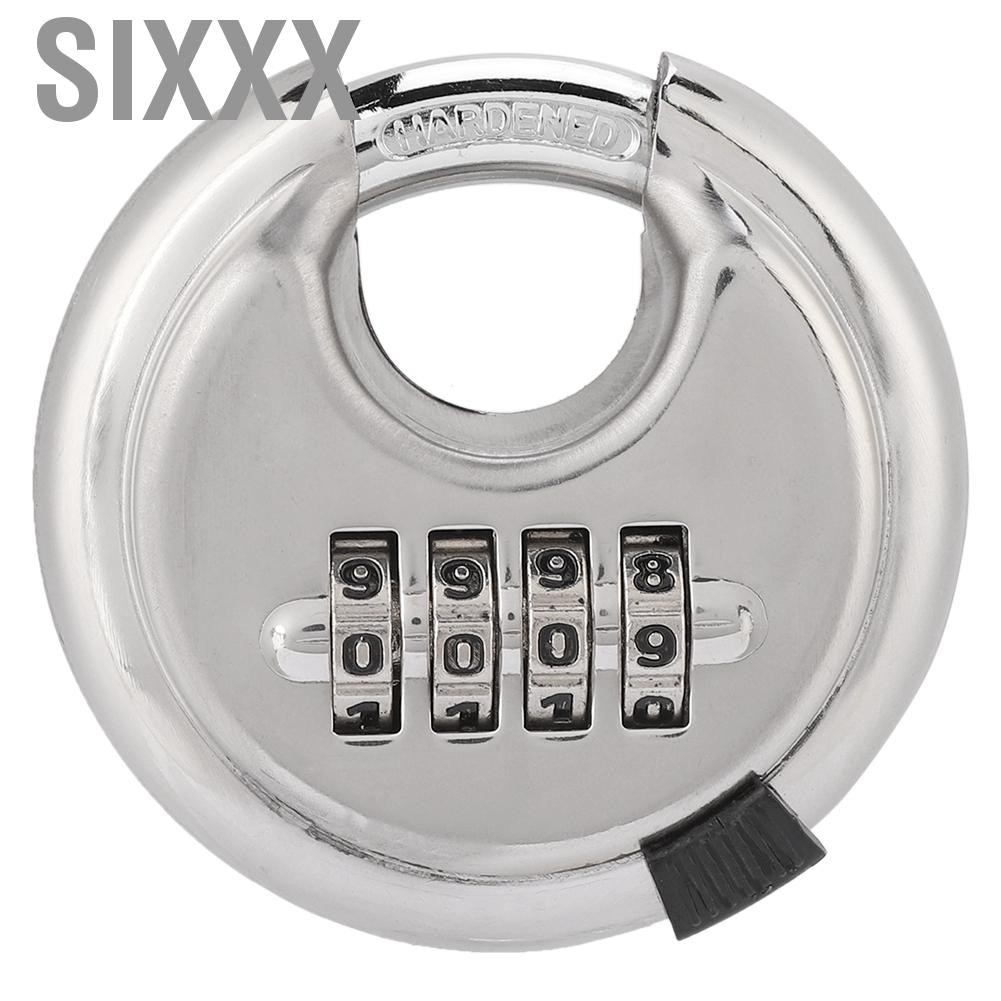 Sixxx Master Lock Padlock  Outdoor Safe Convenient Stainless Steel Strong Durable Toolbox Suitcase for Bicycle Gym