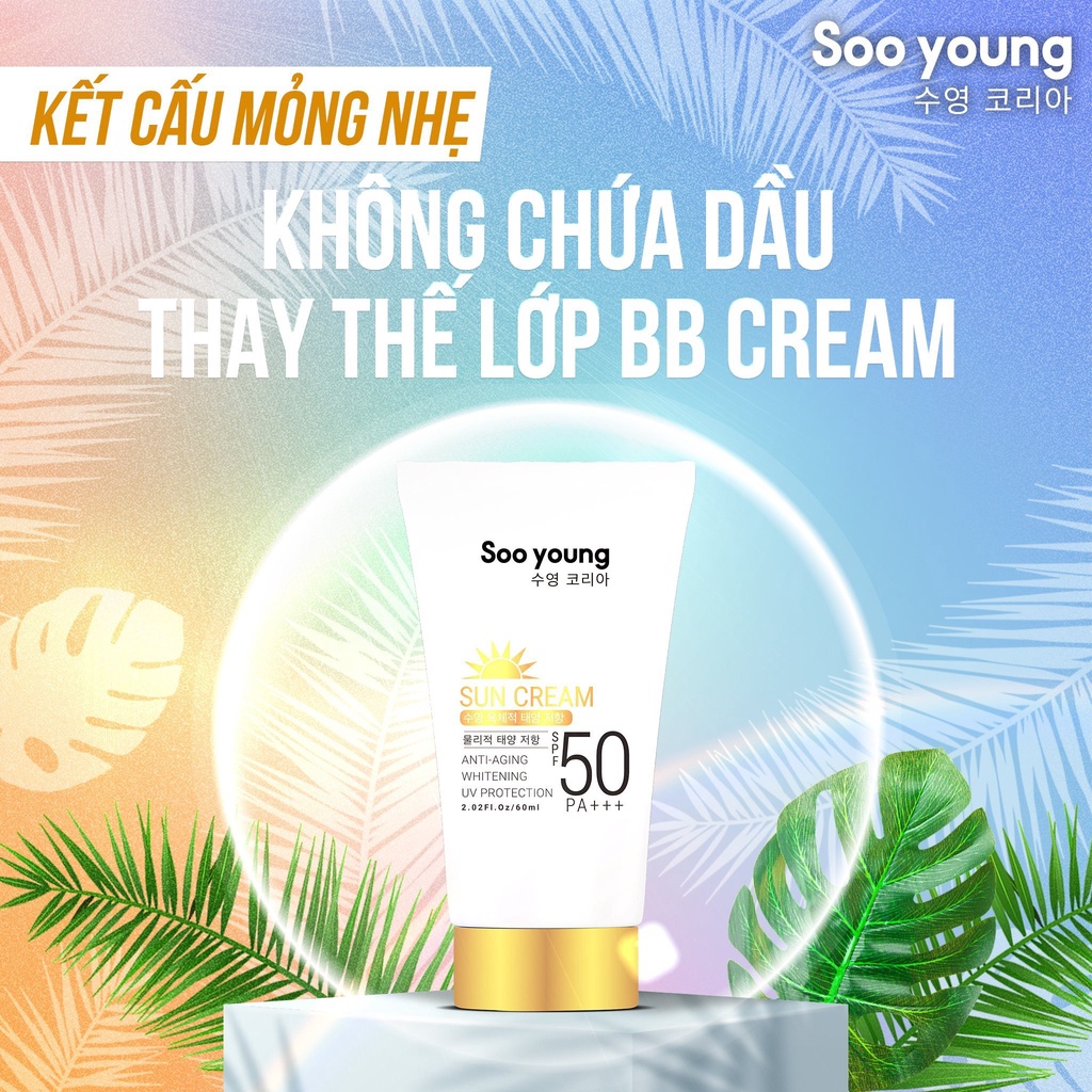 Kem Chống Nắng Hàn Quốc - SooYoung