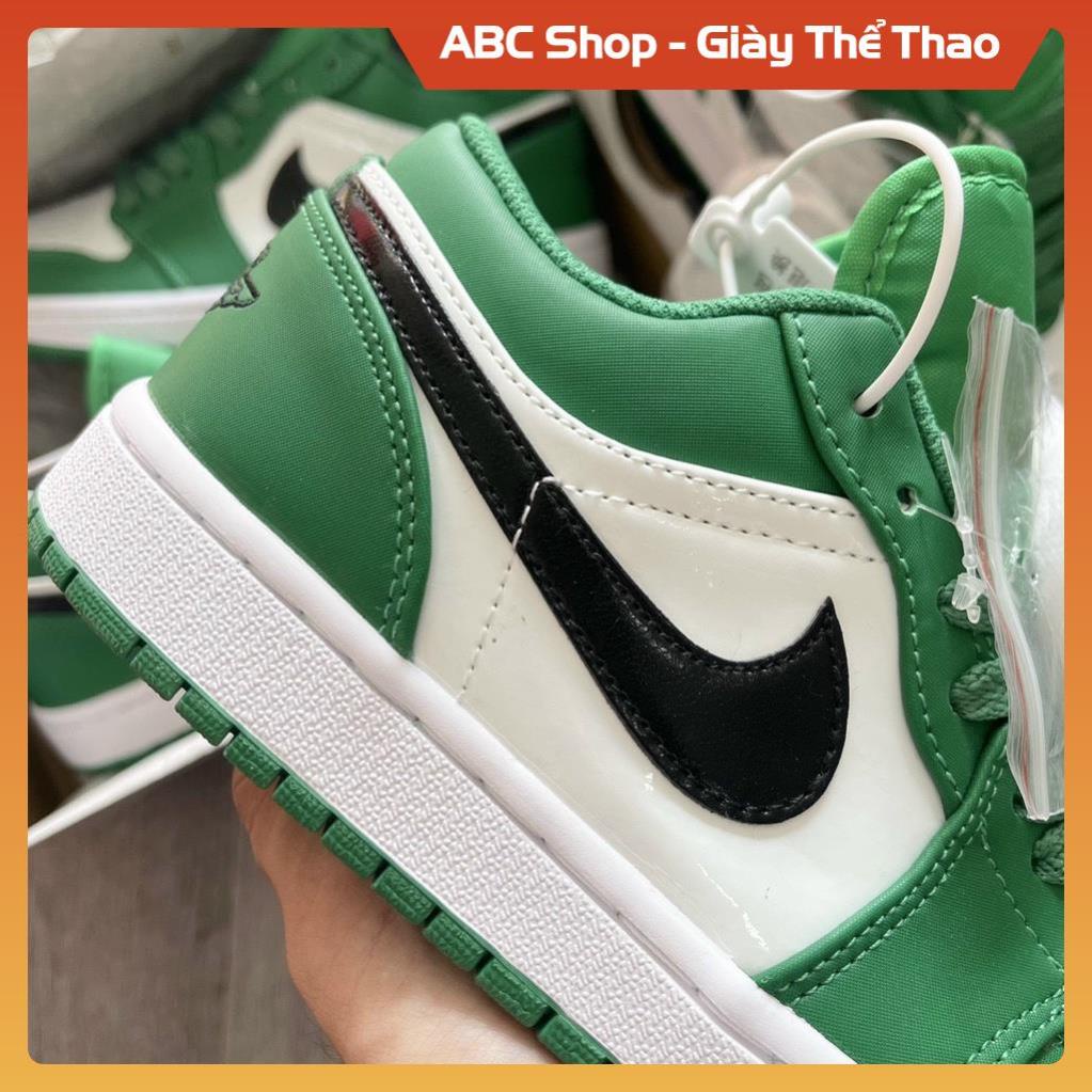 Giày thể thao JD1 xanh lá móc đen thấp cổ  full box bill hot trend