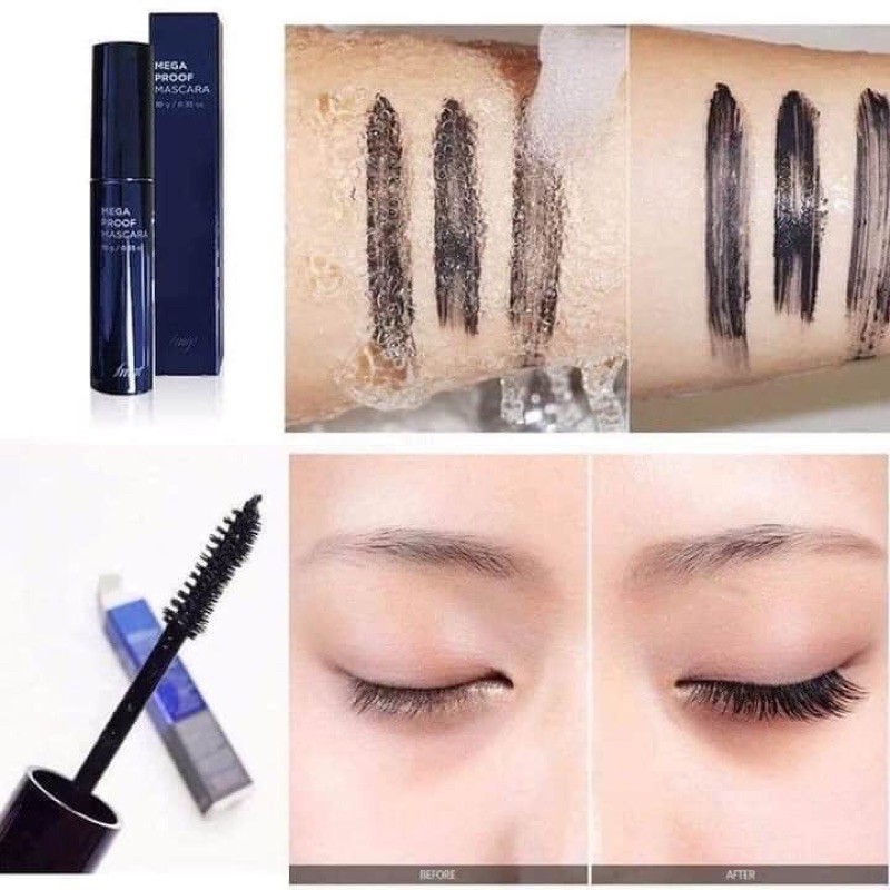 [CHÍNH HÃNG] Mascara Chuốt Mi Cong Gấp 2 Lần, Không Trôi, Bền Màu Fmgt Super Proof Mascara 10g