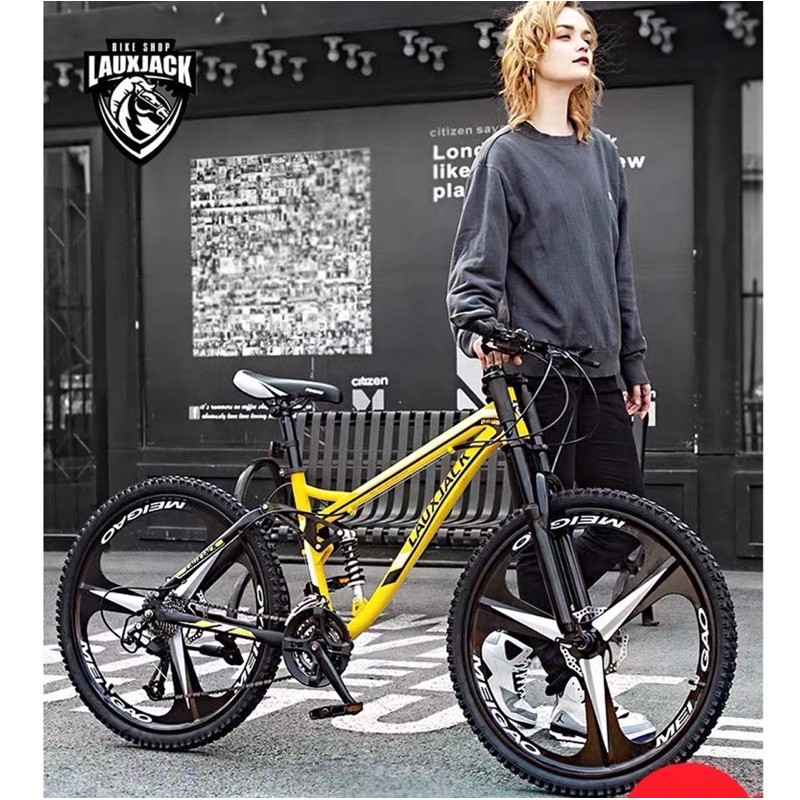 XE ĐẠP ĐỊA HÌNH LAUXJACK VÀNH ĐÚC