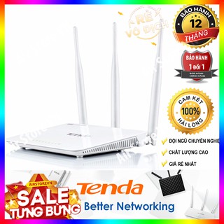 PHÁT WIRELESS TENDA F303 300Mbp 3 ANTEN