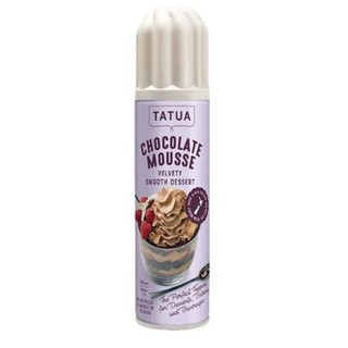 Kem sữa whipping cream chocolate hiệu Tatua dạng xịt 250g