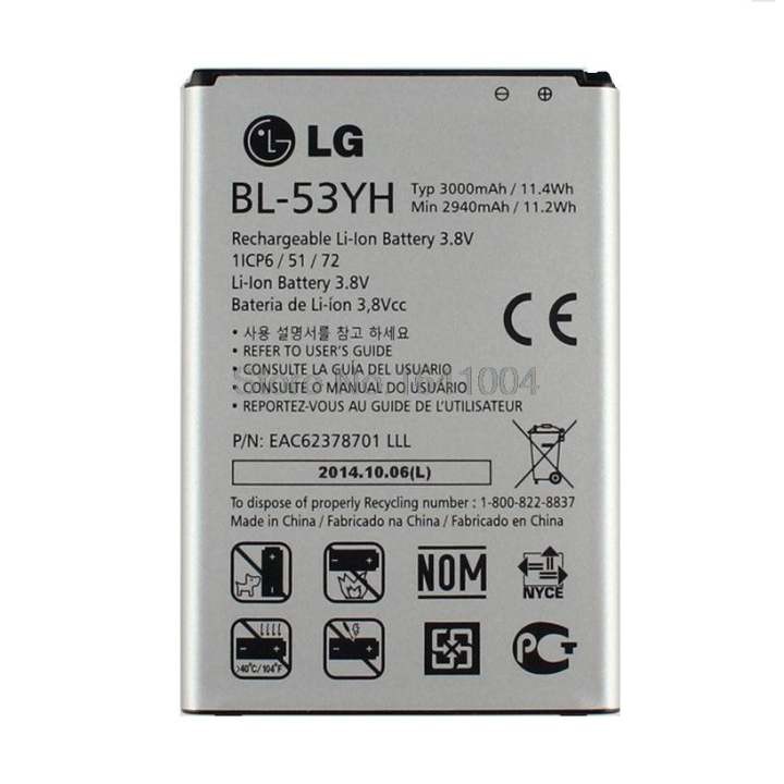 Pin LG G3/F400/D830/D851/D855/VS985/F490L/F460/F400s/F460s/G3 Cat 6/G3 stylus/D690/53YH