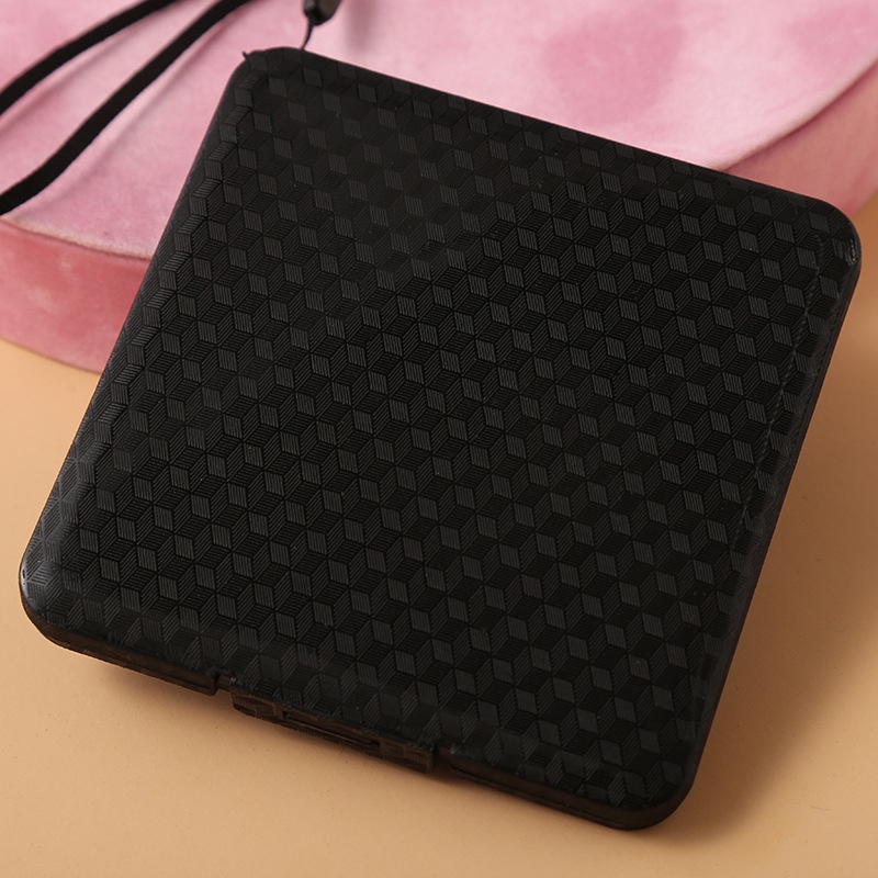 [Hàng mới về] Hộp đựng khẩu trang hình vuông bằng PP chống thấm nước in họa tiết đáng yêu tiện lợi