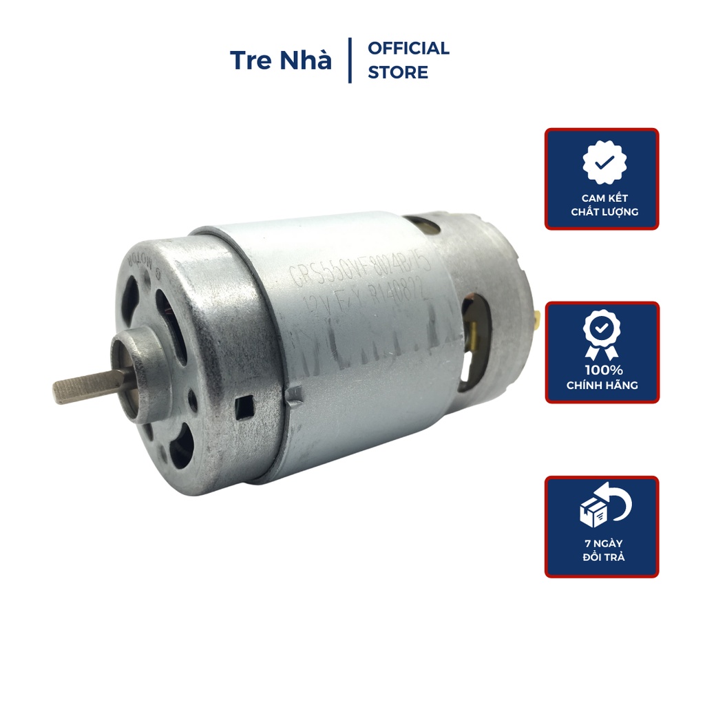 Động cơ 550VF-8024 tốc độ cao, từ tính mạnh và mô-men xoắn lớn