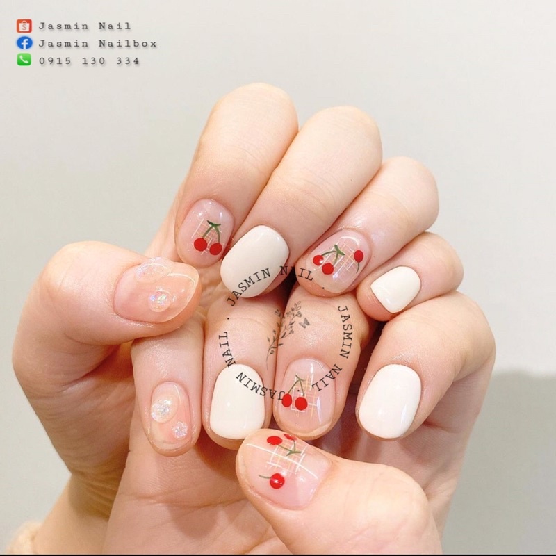 [Mã NHUQAD giảm 10% đơn 100k][ NAIL BOX ] Nailbox móng úp thiết kế sẵn mẫu desgin hàn quốc