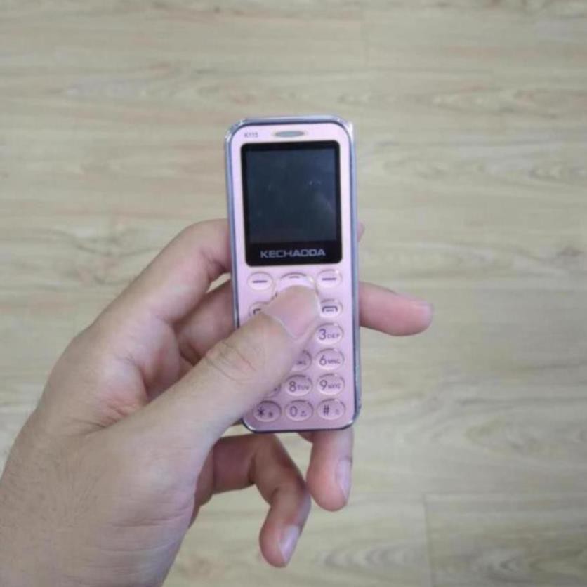Điện thoại mini Kechaoda K115 kiêm tai nghe bluetooth nhỏ gọn 3 sóng siêu mỏng BH 12 tháng | BigBuy360 - bigbuy360.vn