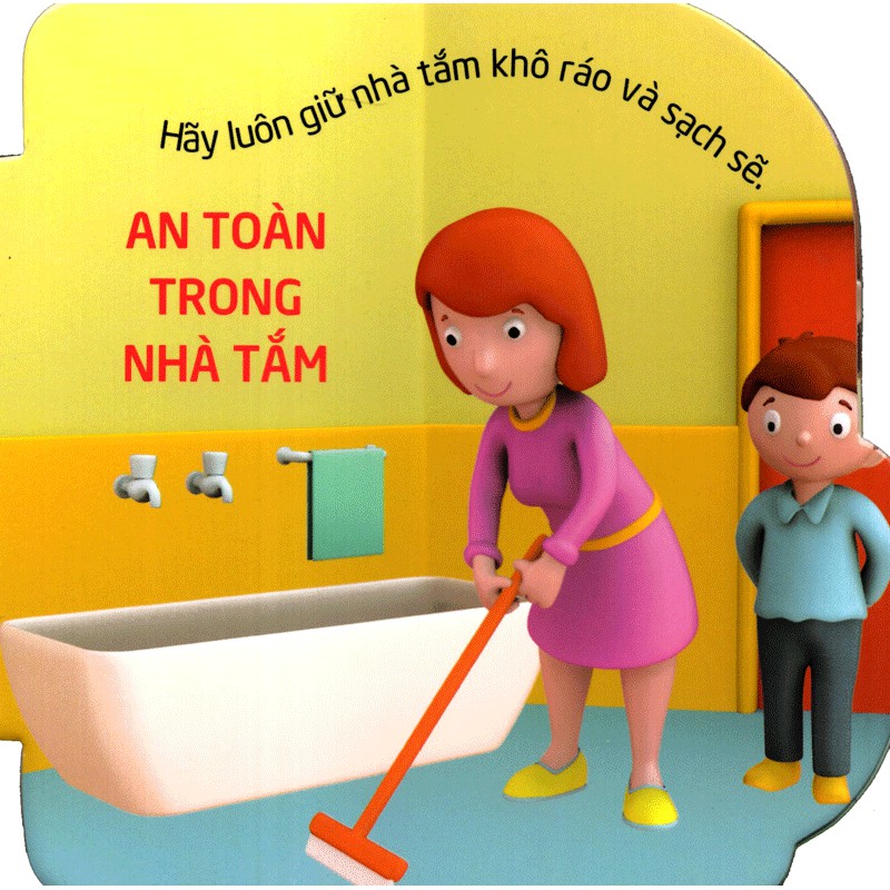 Sách: Thế Giới Trong Mắt Em - An Toàn