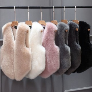 Áo Khoác Lông Thú Plus Size Cho Nữ
