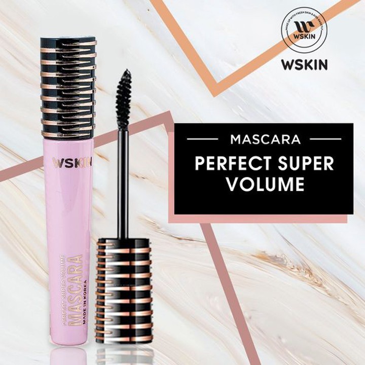 MASCARA siêu dài, không thấm nước WSKIN Mascara Perfect Super Volume Hàn Quốc