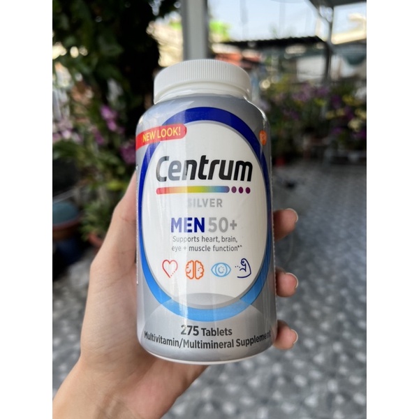 Centrum Silver Ultra Men 50+ Dành Cho Nam giới Trên 50 Tuổi.