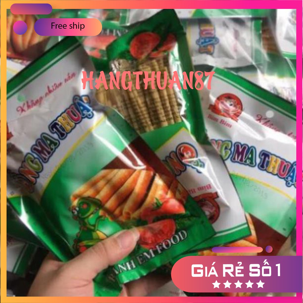 Combo Snack ống ma thuật (30 gói) giòn tan giá sỉ