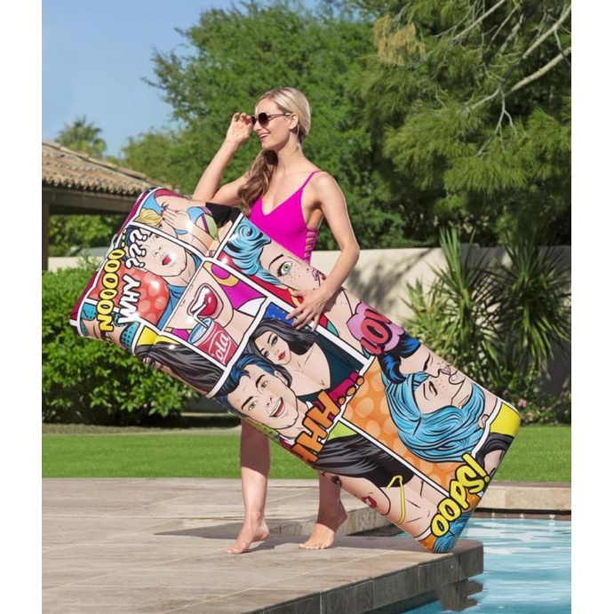 Phao Bơi Bơm Hơi Hình Quả Dứa🍍🍍- Quả Dưa Hấu 🍉🍉 tặng Bộ Keo + 2 miếng vá phao ❤️