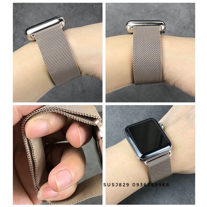 Dây apple watch thép cao cấp