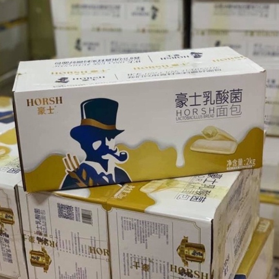 Bánh sữa chua HORSH ông già cao bồi túi 500g và 1kg (Free Ship)