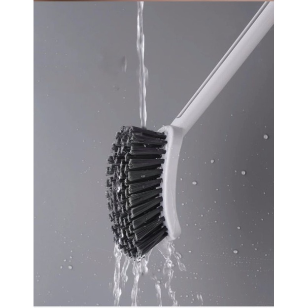 Cọ vệ sinh, cọ toilet cán inox dài nhập khẩu