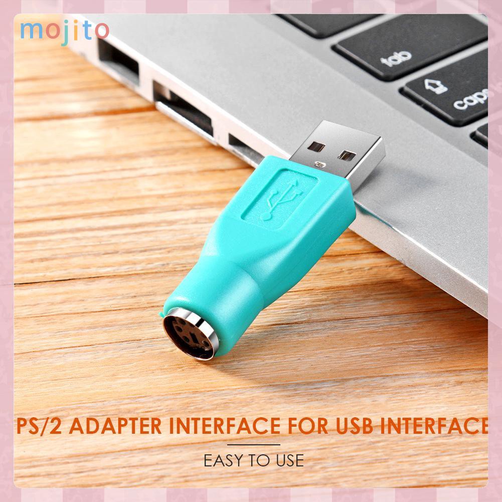 Đầu Chuyển Đổi Mojito Ps / 2 Female Sang Usb Male Cho Bàn Phím Và Chuột