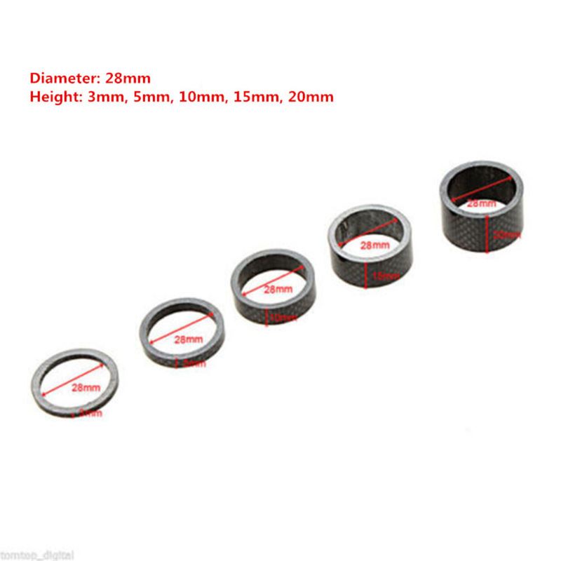 Set 5 Vòng Đệm Phuộc Trước Cho Xe Đạp Leo Núi